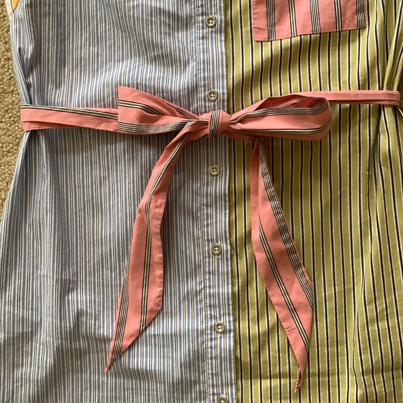 Anthropologie Maeve Shirt Dress— Looks Great Over Jeans too- 2 Side Pockets - Picture 4 of 13